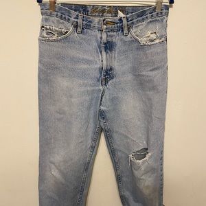 High waisted Eddie Bauer jeans